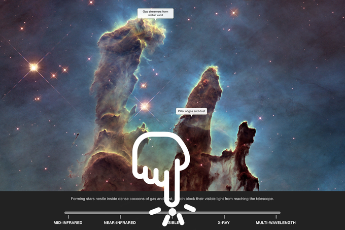 Link to Viewspace Eagle Nebula Interactive